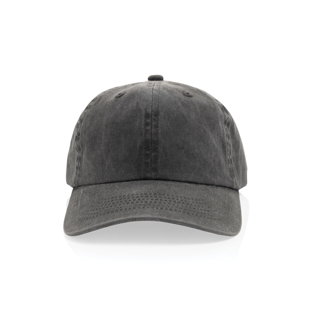 BEAU AWARE™ Washed 6-Panel Kappe aus 270gr/m² Baumwolltwill