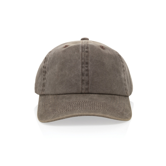 BEAU AWARE™ Washed 6-Panel Kappe aus 270gr/m² Baumwolltwill