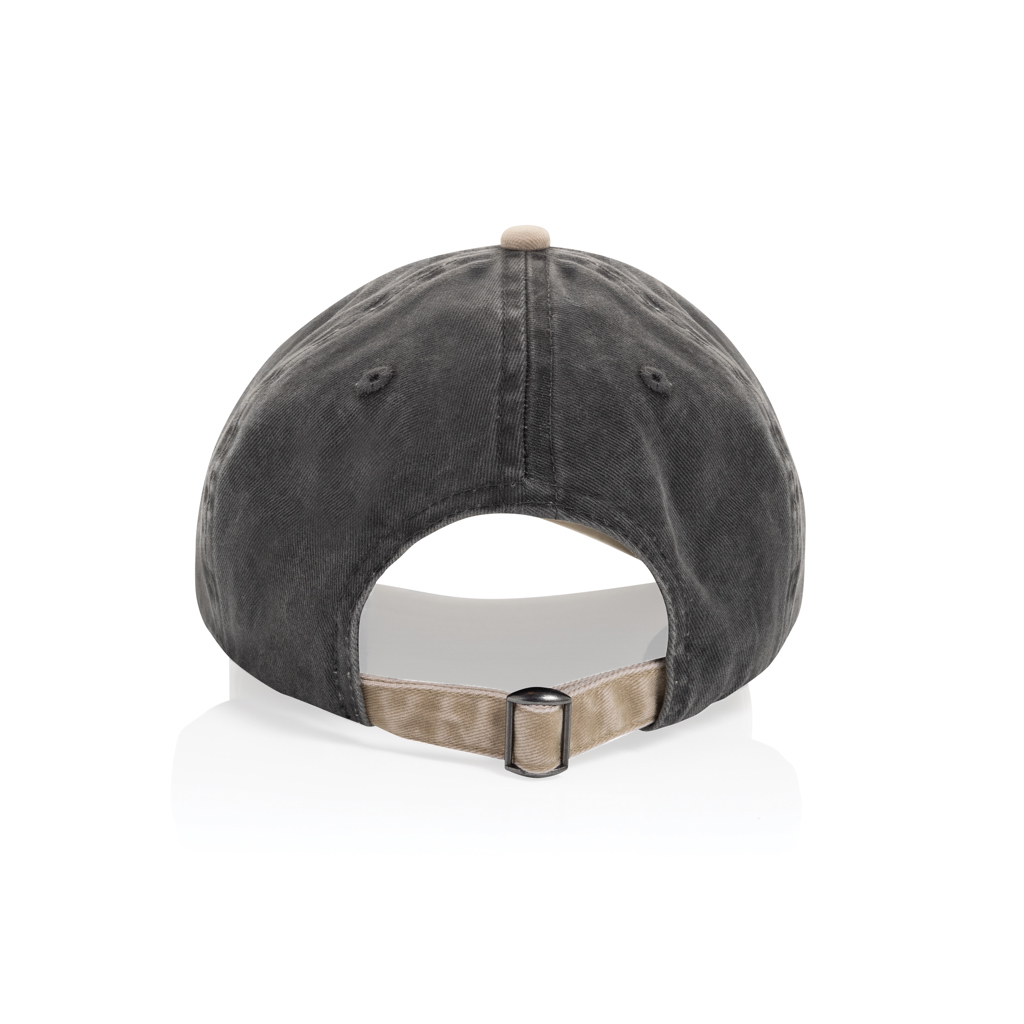 BEAU AWARE™ Two-Tone 6-Panel-Cap aus washed Cotton-Twill