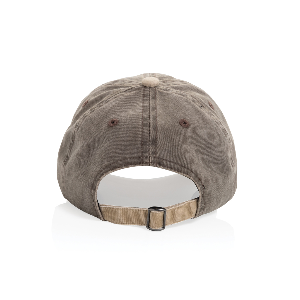 BEAU AWARE™ Two-Tone 6-Panel-Cap aus washed Cotton-Twill