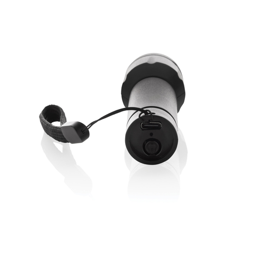 Flara USB-aufladbare Taschenlampe aus RCS recyceltem ABS