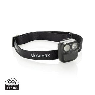 Gear X Stirnlampe mit Bewegungssensor aus RCS rec. ABS