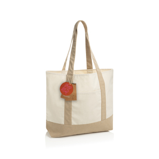SHOP LOCAL AWARE™ Tasche aus recycelter Baumwolle, 350g/m²