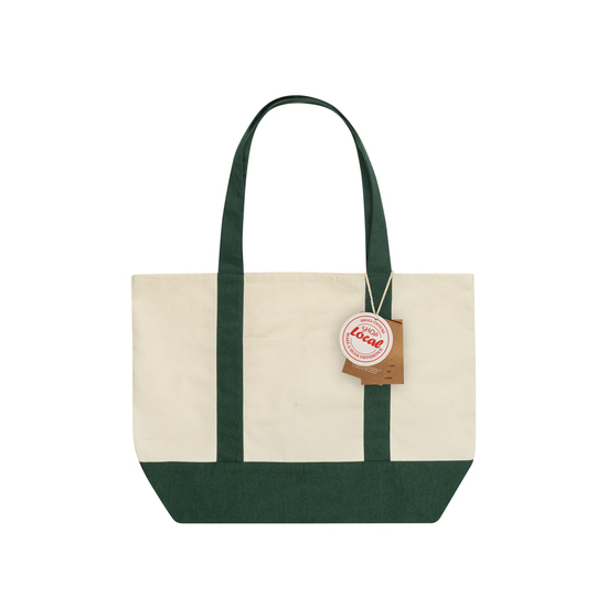 SHOP LOCAL AWARE™ Tasche aus recycelter Baumwolle, 350g/m²