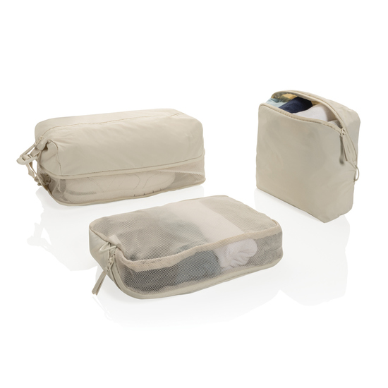 KENTO URBAN Packing Cube Set aus RCS recyceltem Nylon