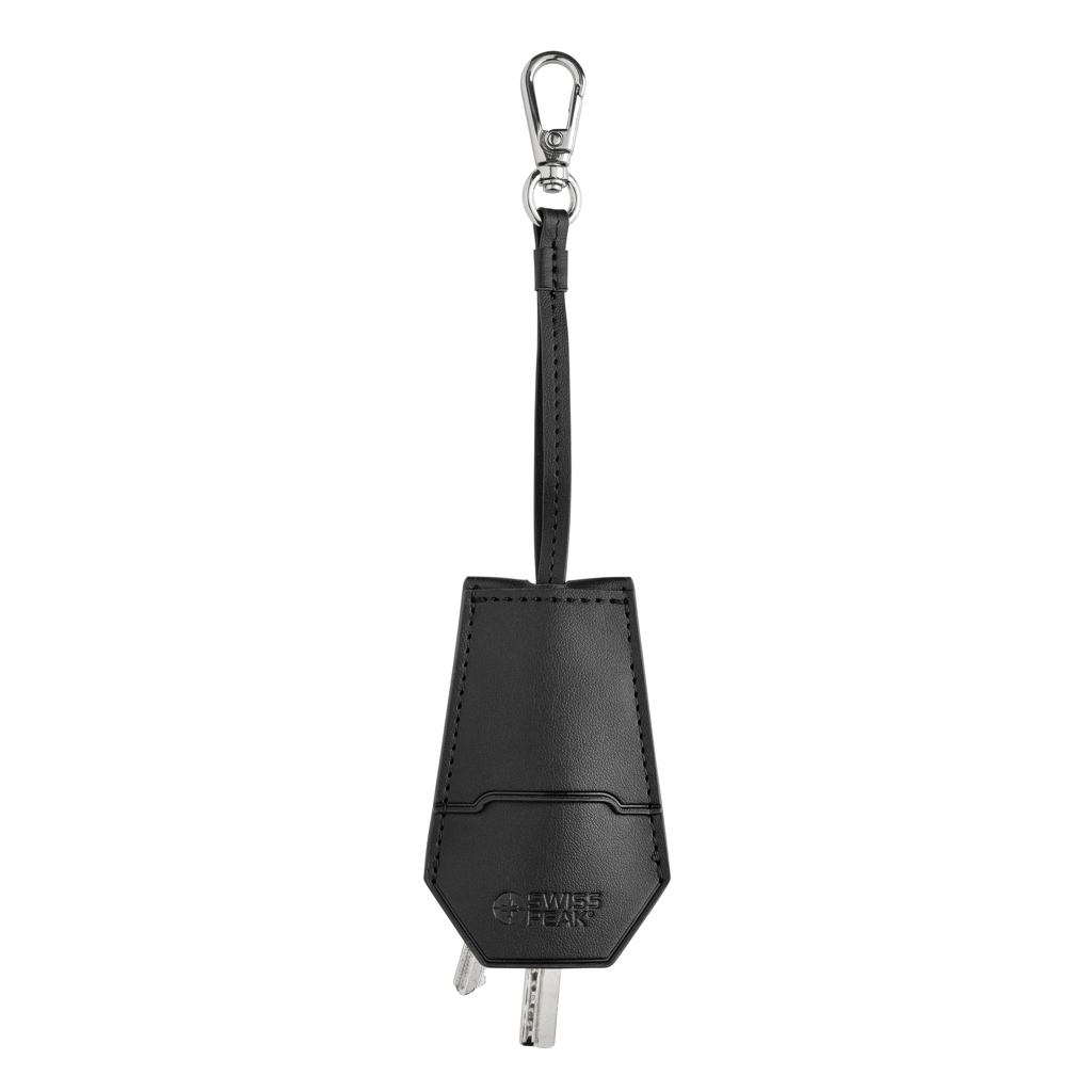 Swiss Peak Tula RCS-zertif. rPET-PU-Key-Chain- & Stift-Set