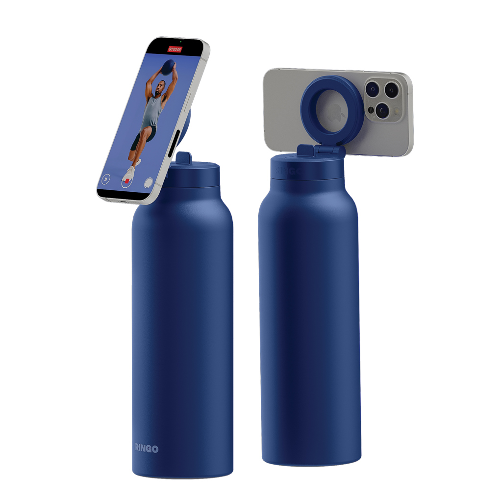 RINGO Pro MagSafe®-Trinkflasche mit magnetischem Ring