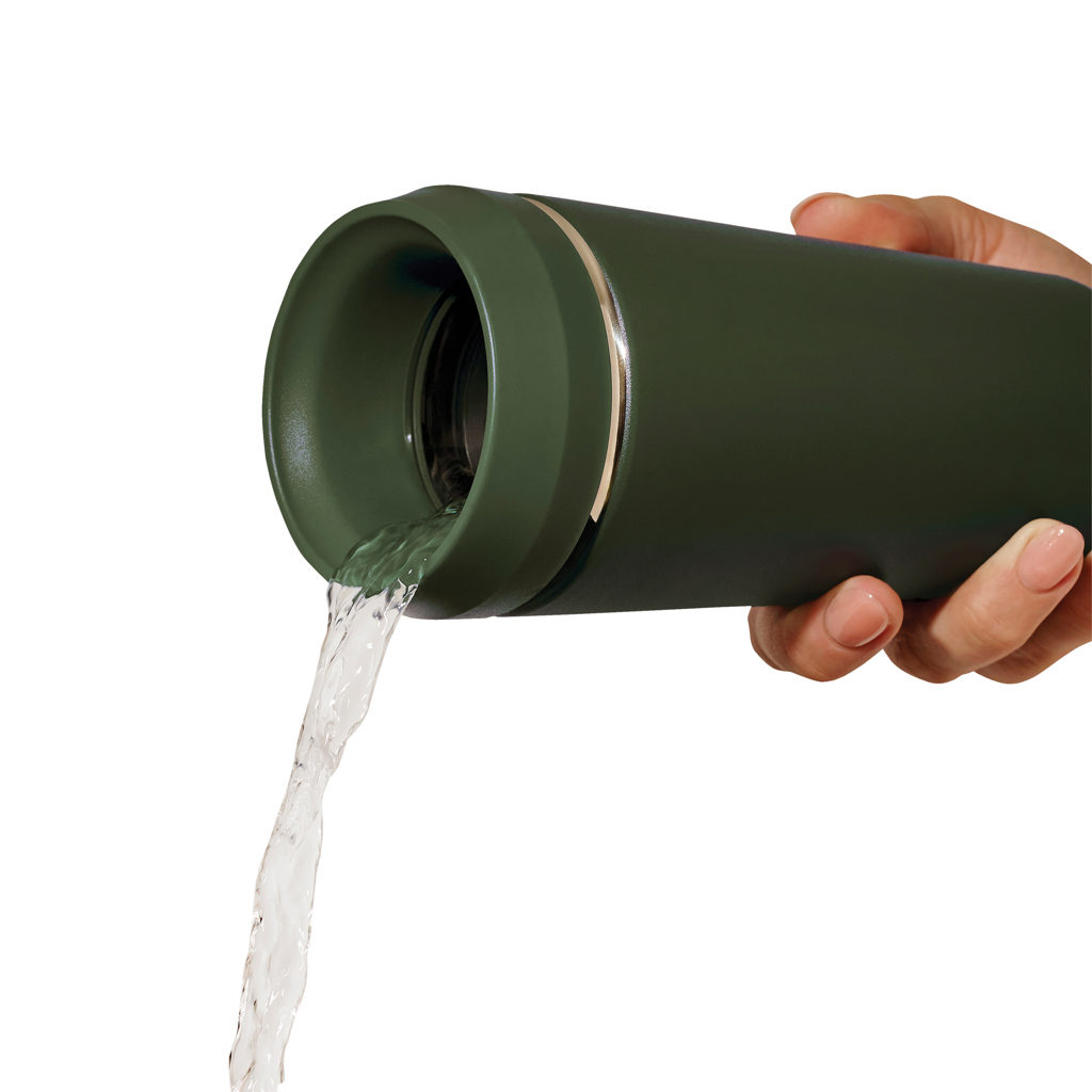 Topl-Trinkbecher aus rec. Stahl mit 360-Grad-Deckel 354ml