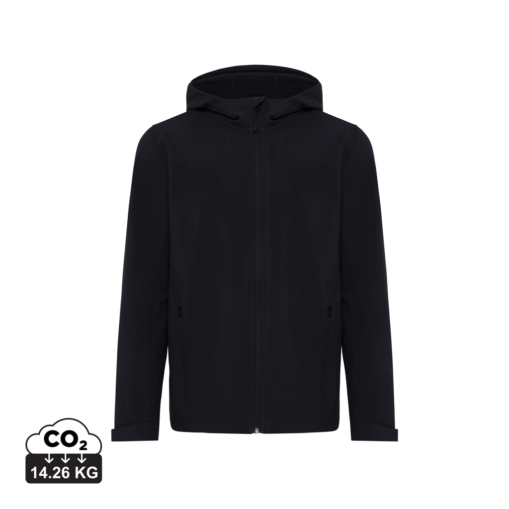 IQONIQ Makalu Herren Softshelljacke aus recyceltem Polyester