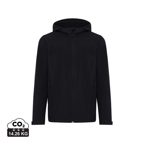 IQONIQ Makalu Herren Softshelljacke aus recyceltem Polyester