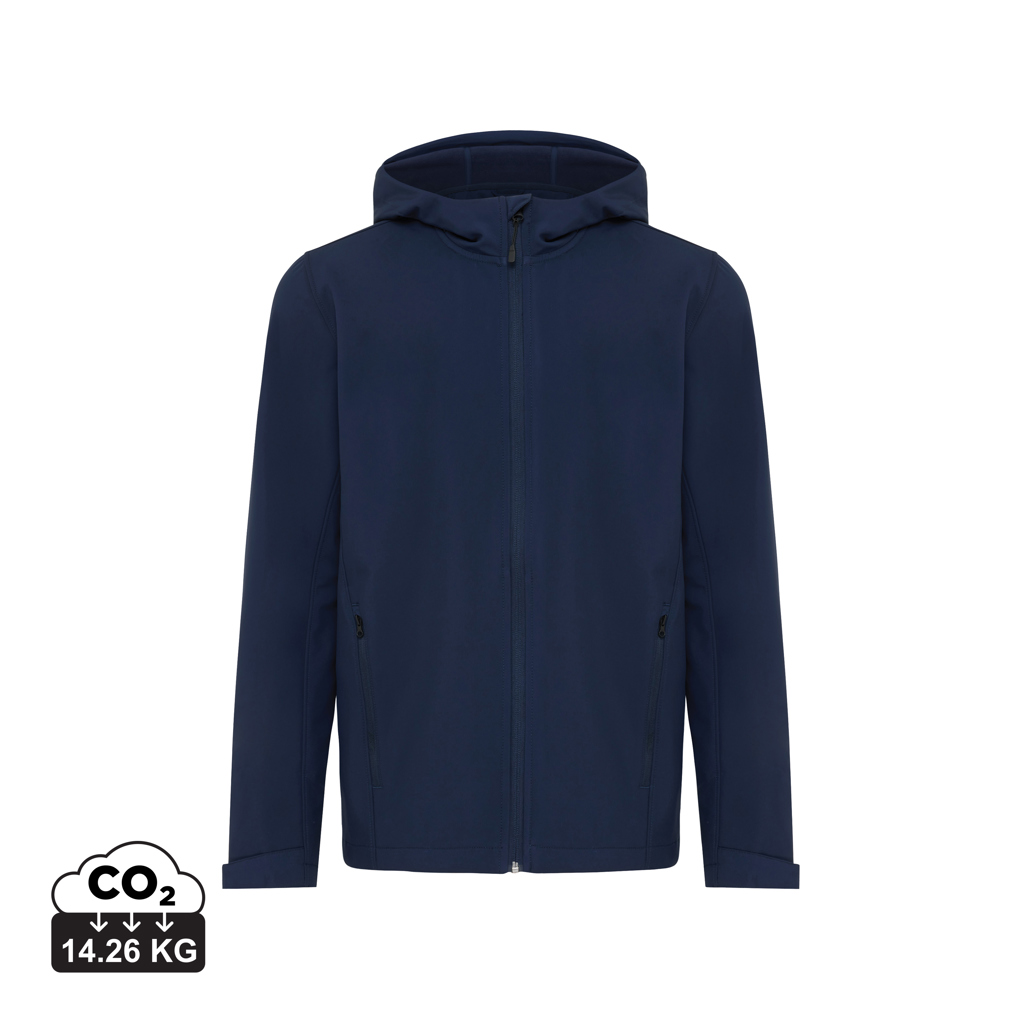 IQONIQ Makalu Herren Softshelljacke aus recyceltem Polyester