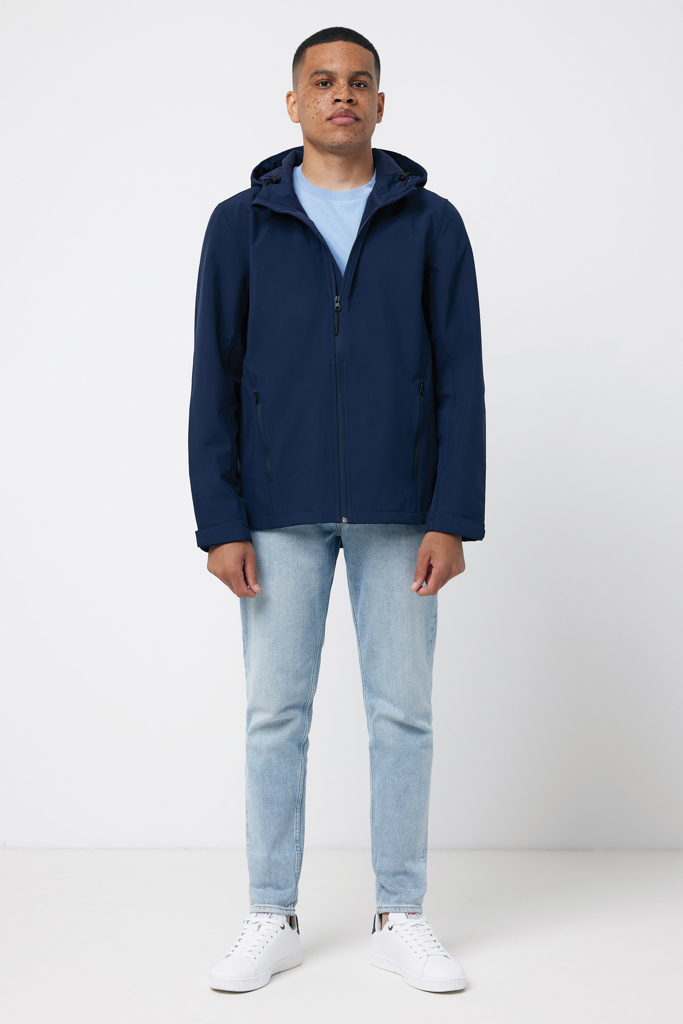 IQONIQ Makalu Herren Softshelljacke aus recyceltem Polyester
