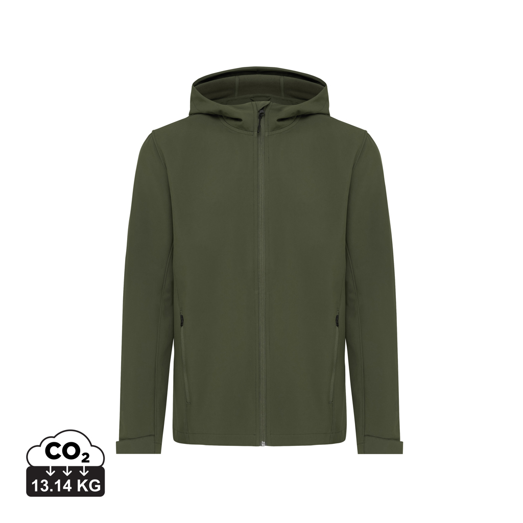 IQONIQ Makalu Herren Softshelljacke aus recyceltem Polyester