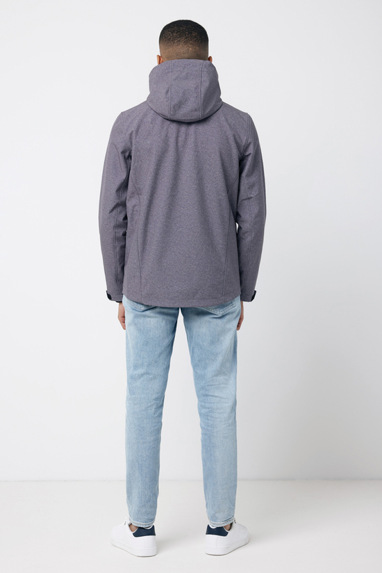 IQONIQ Makalu Herren Softshelljacke aus recyceltem Polyester