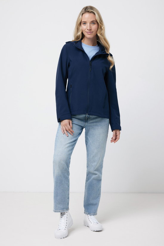 IQONIQ Makalu Damen Softshelljacke aus recyceltem Polyester
