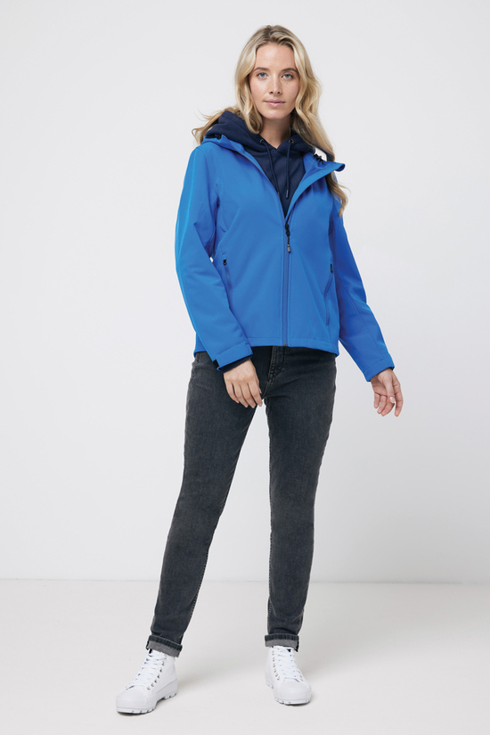 IQONIQ Makalu Damen Softshelljacke aus recyceltem Polyester