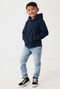 IQONIQ Yengo KidsHoodie mit Seitentaschen aus rec. Baumwolle