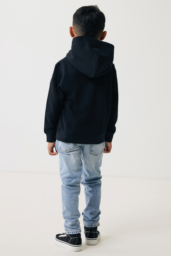 IQONIQ Yengo KidsHoodie mit Seitentaschen aus rec. Baumwolle