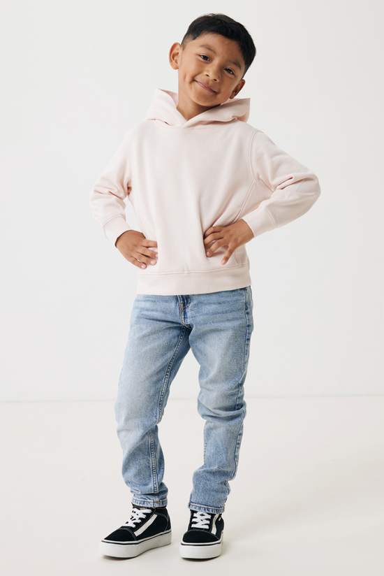 IQONIQ Yengo KidsHoodie mit Seitentaschen aus rec. Baumwolle