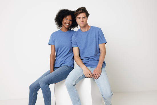 IQONIQ Manuel ungefärbtes T-Shirt aus recycelter Baumwolle