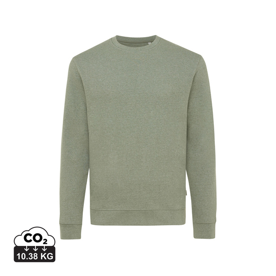IQONIQ Denali ungefärbt. Rundhals-Sweater aus recycelter BW
