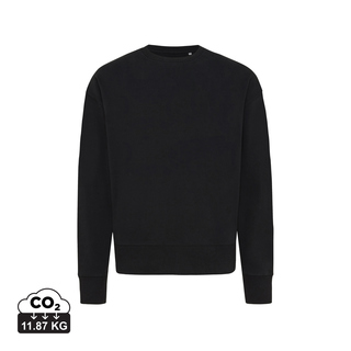 IQONIQ Kruger Relax-Rundhals-Sweater aus recycelt. Baumwolle