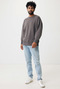 IQONIQ Kruger Relax-Rundhals-Sweater aus recycelt. Baumwolle