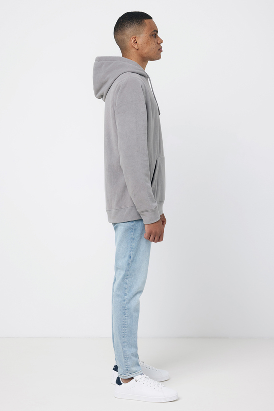 IQONIQ Trivor Mikrofleece-Kapuzen-Pulli aus recyc. Polyester