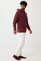 IQONIQ Abisko Zip-Kapuzenpullover aus recycelter Baumwolle