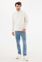 IQONIQ Elgon Quarter-Zip-Sweater aus rec. Baumwolle
