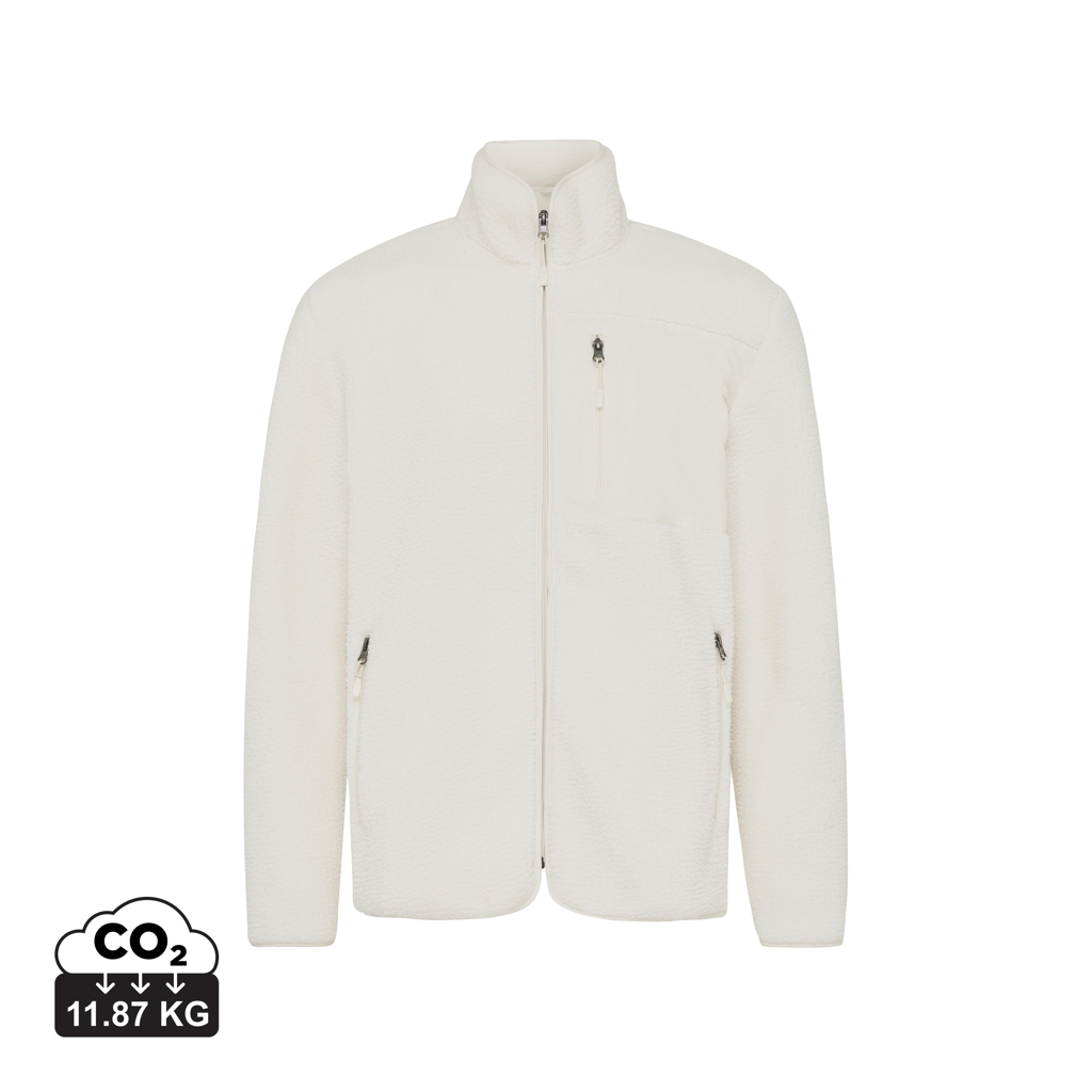 IQONIQ Diran Fleecejacke aus recyceltem Polyesterflor