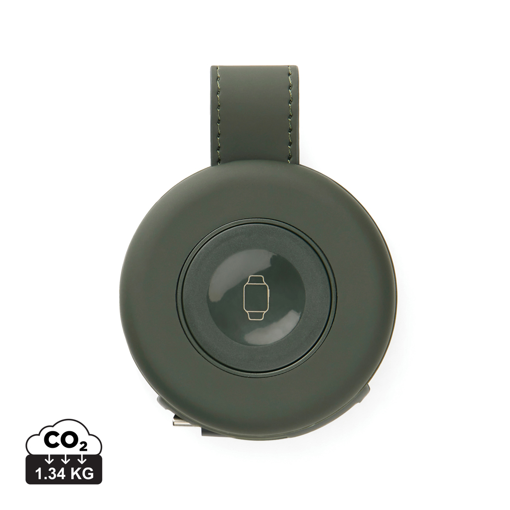 VINGA Baltimore 2-in-1 kabelloser 15W RCS Travel Charger