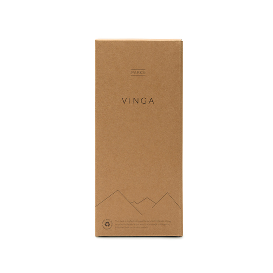 VINGA Parks Flasche aus RCS rec. Stainless-Steel, 400ml