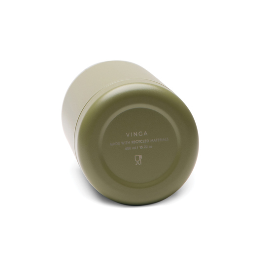 VINGA Parks Flasche aus RCS rec. Stainless-Steel, 400ml