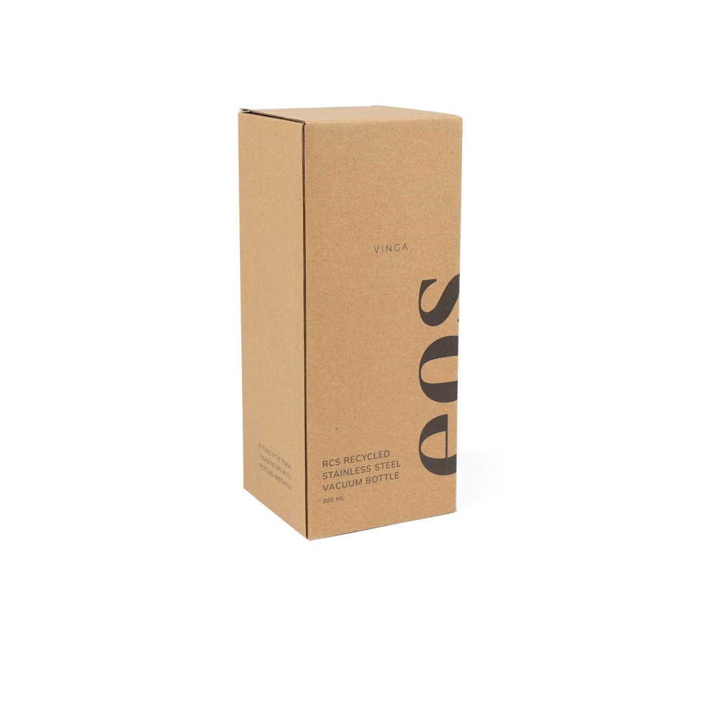 VINGA Eos Trek 880ml Flasche aus RCS rec. Stainless-Steel
