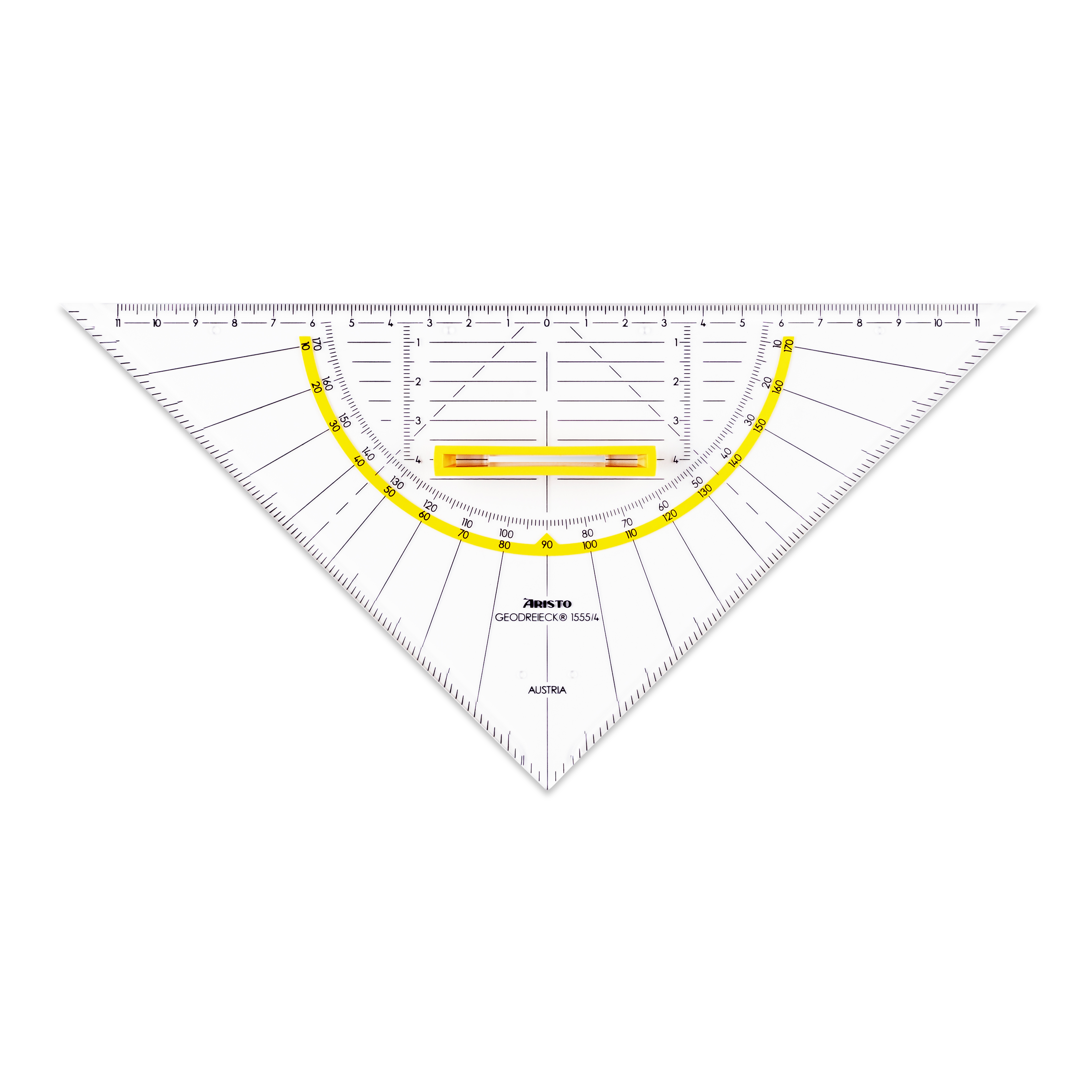 Geodreieck® 25 cm, mit abnehmbaren Griff