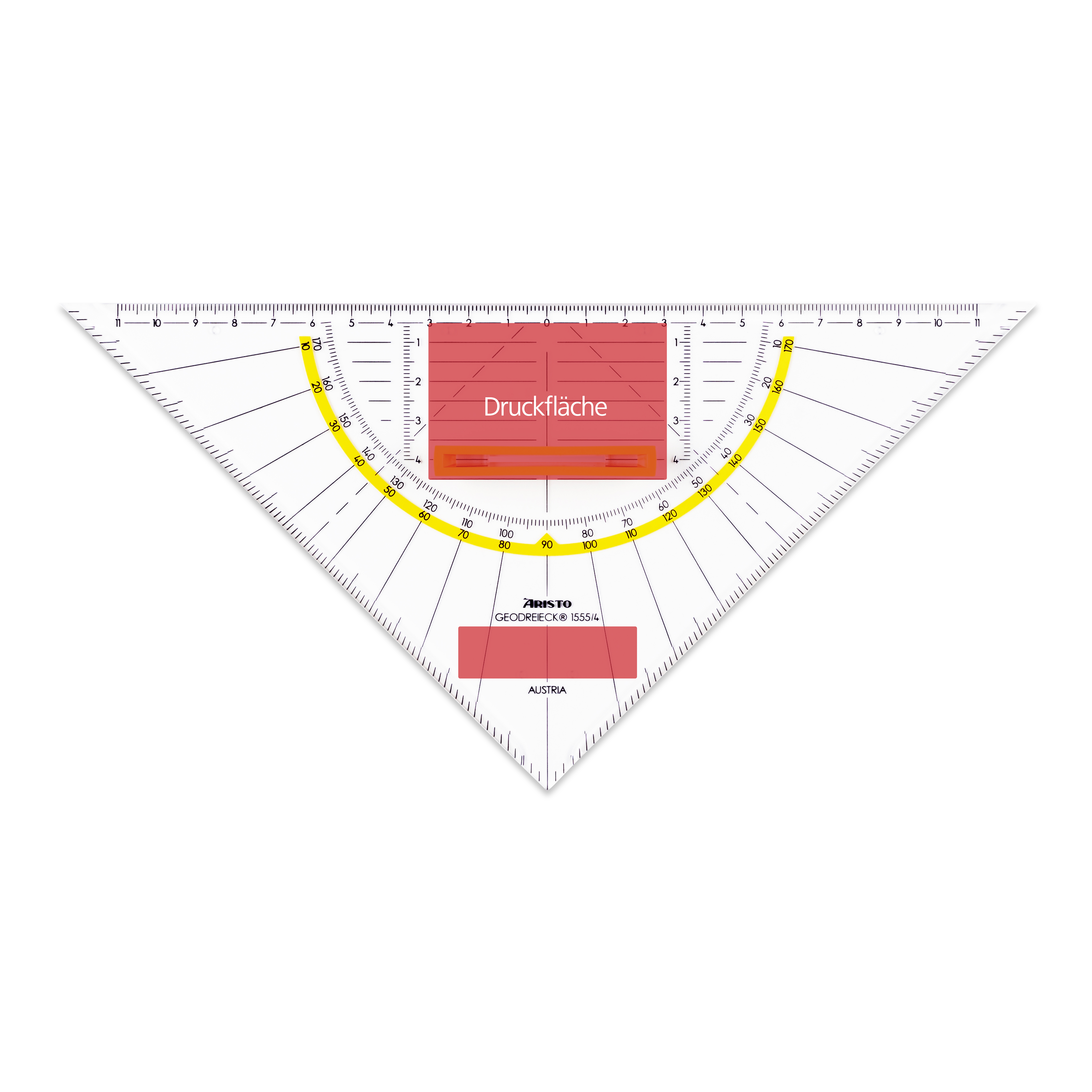 Geodreieck® 25 cm, mit abnehmbaren Griff