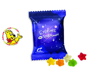 HARIBO Standardformen Werbetüte, Inhalt: HARIBO Sterne - ca. 10 g - 60 x 90 mm