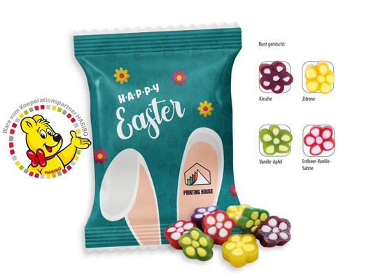 HARIBO Bunte Blümchen Werbetüte, Inhalt: HARIBO Bunte Blümchen