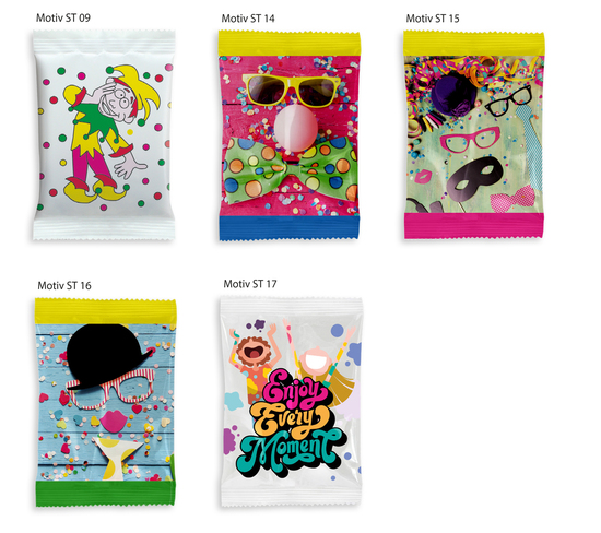 HARIBO Werbetüte Standardmotiv, Inhalt: HARIBO Autos