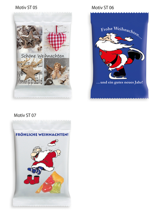 HARIBO Werbetüte Standardmotiv, Inhalt: HARIBO Herzen bunt gemischt