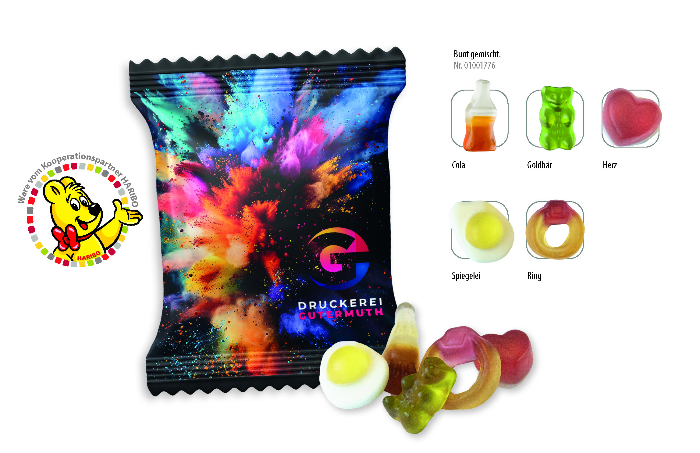 HARIBO Starmix Werbetüte, Inhalt: HARIBO Starmix