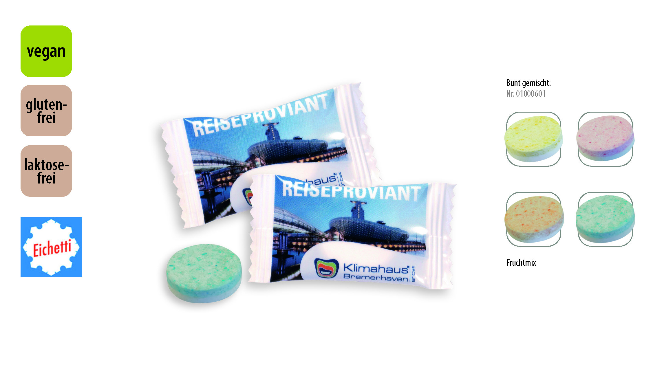 Brause Candy Werbetüte, Inhalt: Brause Candy