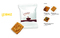 Leibniz Kekse Knusper Snack & Kunterbunt Flowpack, Inhalt: Leibniz Knusper Snack mit Cornflakes