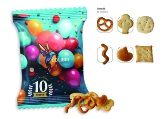 Party Mix Werbetüte, Inhalt: Party Mix