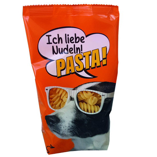 BIO Pasta im Bodenstandbeutel, Inhalt: Bio Spiralen Vollkorn 14102