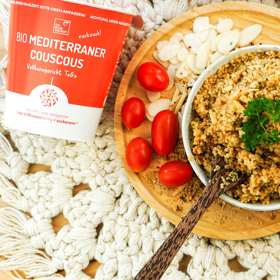 BIO ToGo Meal, Inhalt: BIO Mediterraner Couscous vegan