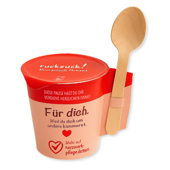 BIO ToGo Meal, Inhalt: BIO Apfel-Zimt-Porridge vegan