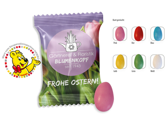 HARIBO Baiser Eier Werbetüte, Inhalt: HARIBO Baiser Ei