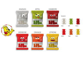 HARIBO Goldbären - Spezial Werbetüte, Inhalt: HARIBO Goldbären - Spezial Zitrone